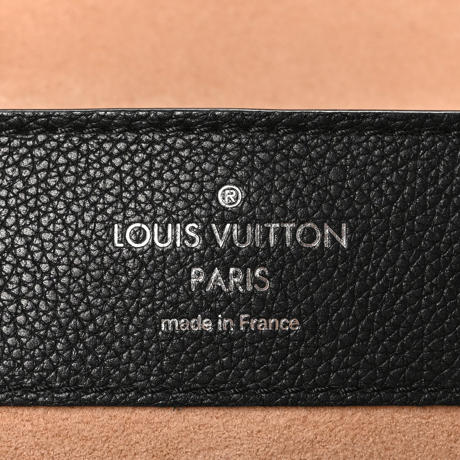 Louis Vuitton Calfskin Lockme Ever BB Black 6 of 10