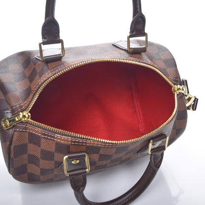 Louis Vuitton Damier Ebene Speedy Bandouliere 25 6 of 10