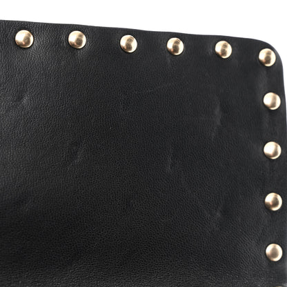 Valentino Garavani Nappa Camouflage Medium Rockstud Spike Shoulder Bag Verde Rouge 10 of 10