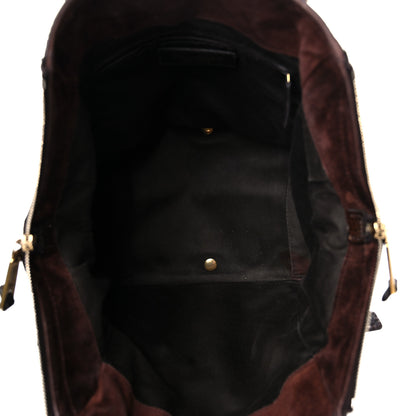 Saint Laurent Patent Small Downtown Brown 5 of 22