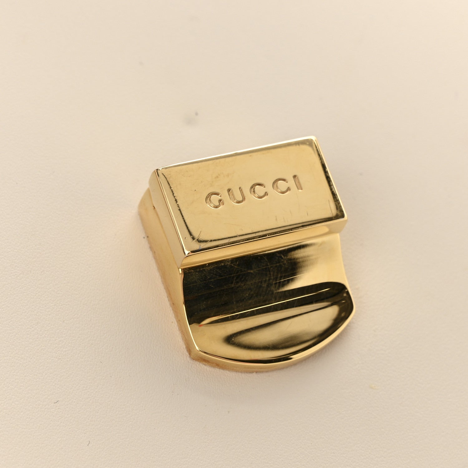 Gucci Calfskin Mini Sylvie Top Handle Bag White 13 of 15