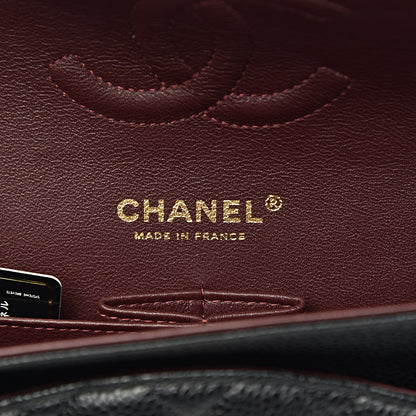 Chanel Caviar Quilted Medium Double Flap Black 6 of 11