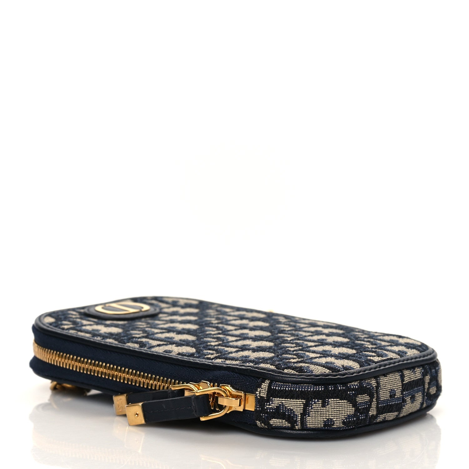 Christian Dior Oblique 30 Montaigne Phone Holder Blue 3 of 8