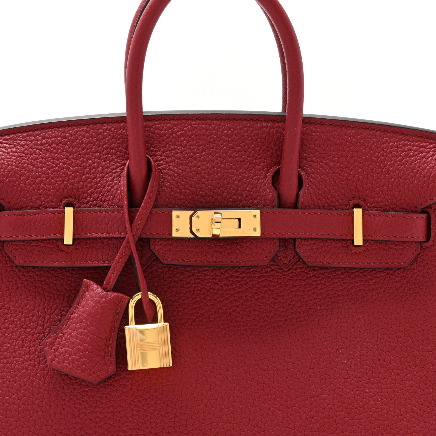 Hermes Togo Birkin 25 Rouge Grenat 8 of 11