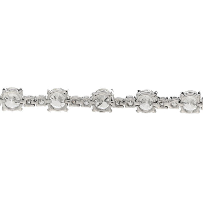 Parker & West by FASHIONPHILE 18K White Gold Diamond 11.36ctw Tennis Bracelet M 5 of 6