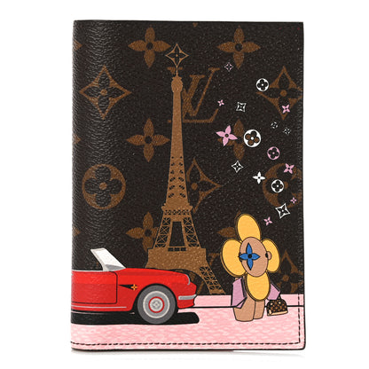 Louis Vuitton Monogram 2019 Christmas Animation Passport Cover Rouge 1 of 10