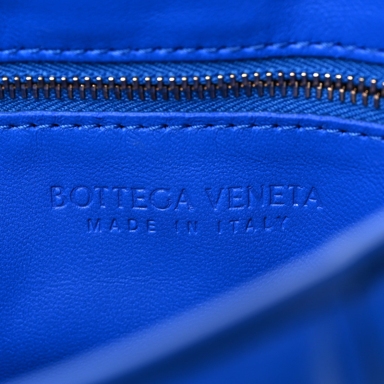 Bottega Veneta Lambskin Maxi Intreccio Padded Chain Cassette Crossbody Bag Cobalt 6 of 8