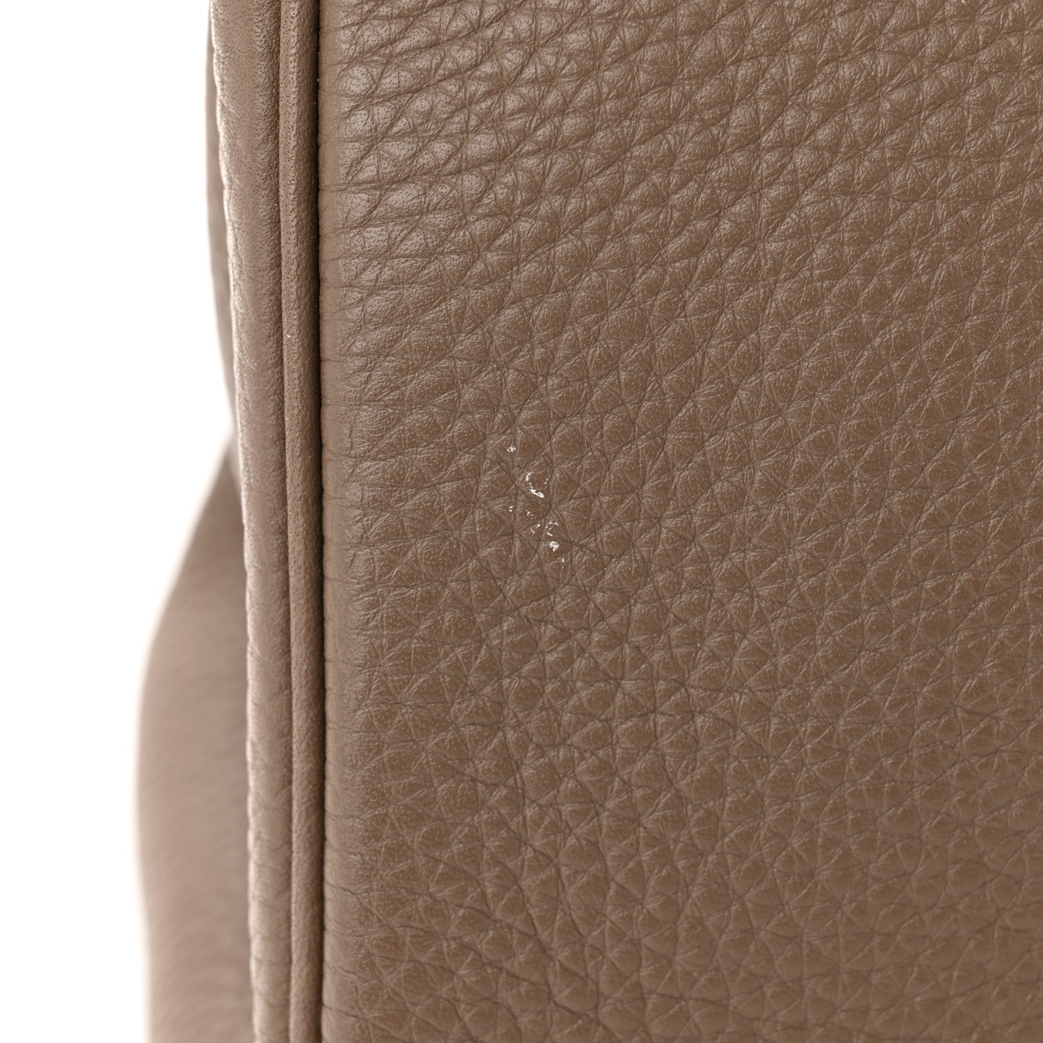Hermes Taurillon Clemence Birkin 30 Etoupe 11 of 13