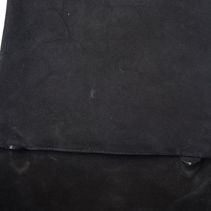 Celine Soft Grained Calfskin Medium Belt Cabas Phantom Black 9 of 16