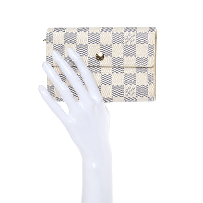 Louis Vuitton Damier Azur Alexandra Wallet 2 of 8