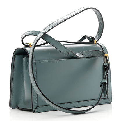 Loewe Calfskin Small Barcelona Shoulder Bag Stone Blue 3 of 21