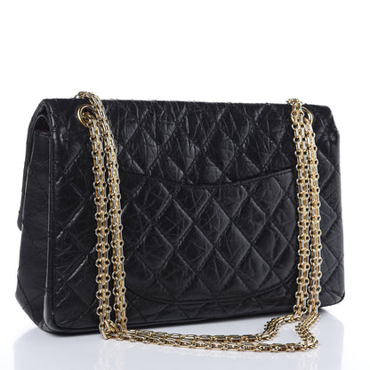 Chanel Aged Calfskin Quilted 2.55 Reissue 226 Flap Black 3 of 12