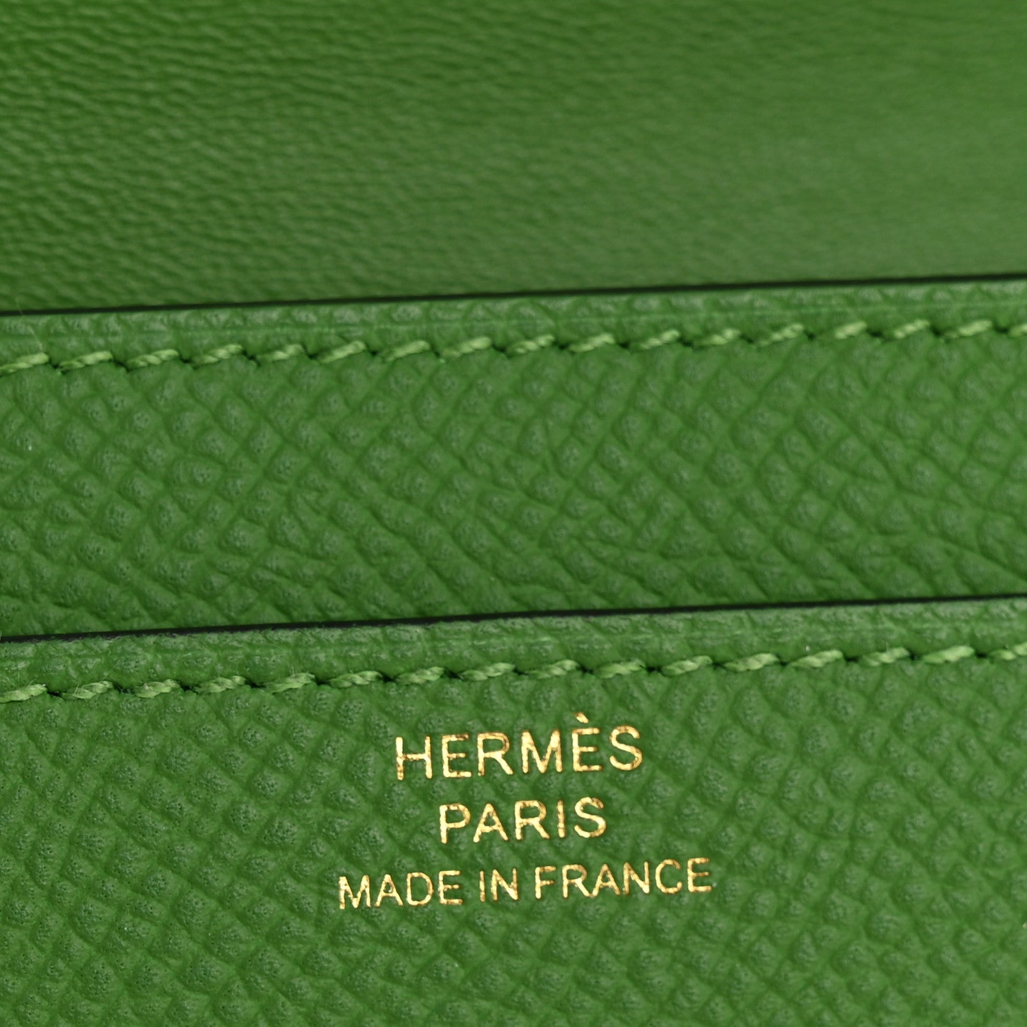Hermes Epsom Constance Long To Go Wallet Vert Yucca 6 of 12