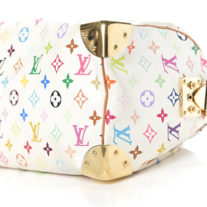Louis Vuitton Monogram Multicolor Speedy 30 White 10 of 11
