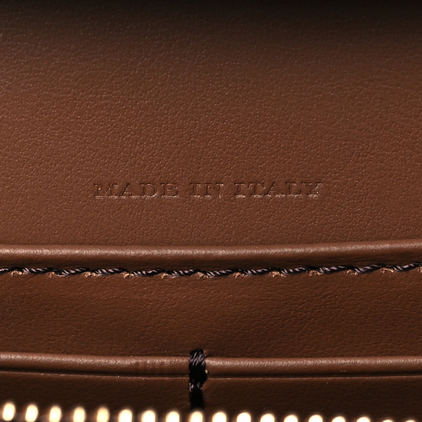 Grained Calfskin House Check Tartan Mix Hampshire Wallet On Chain Tan
