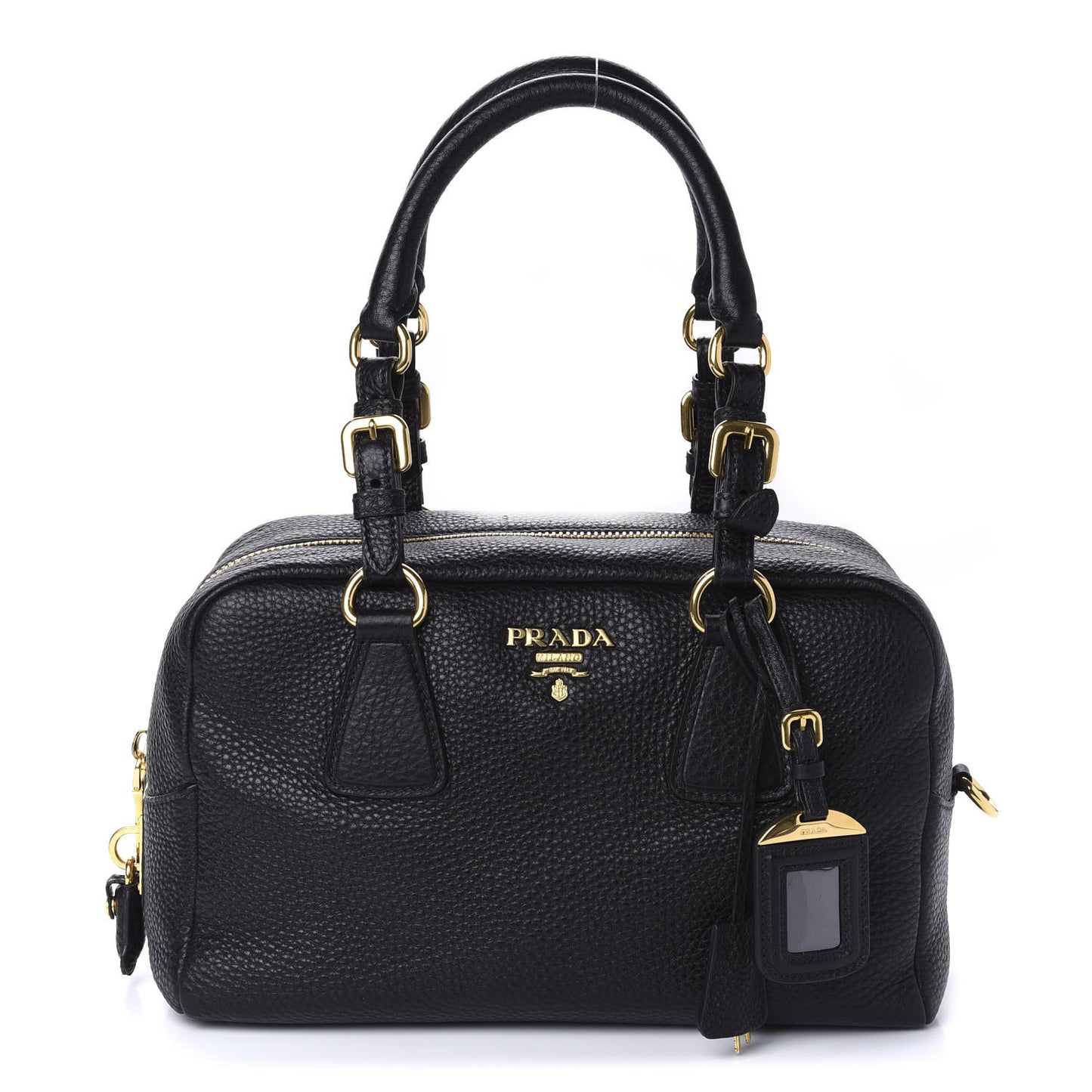 Vitello Daino Bowler Black