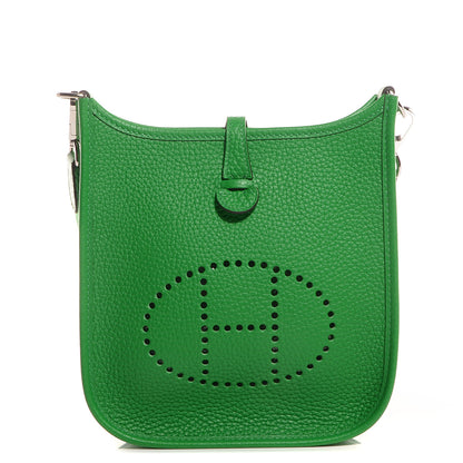 Hermes Taurillon Clemence Evelyne TPM Bambou Bamboo 1 of 17