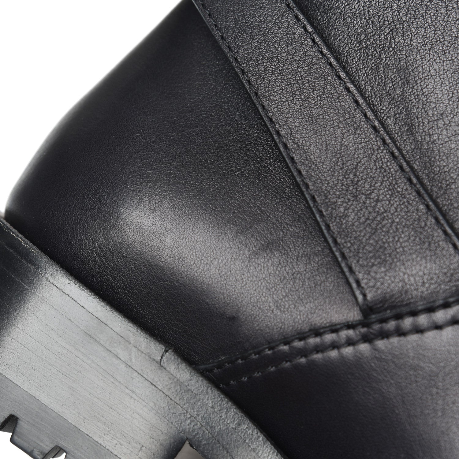 Louis Vuitton Calfskin Monogram Discovery Flat Ankle Boots 36 Black 10 of 12