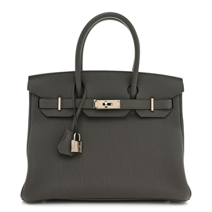 Hermes Togo Birkin 30 Etain 1 of 11