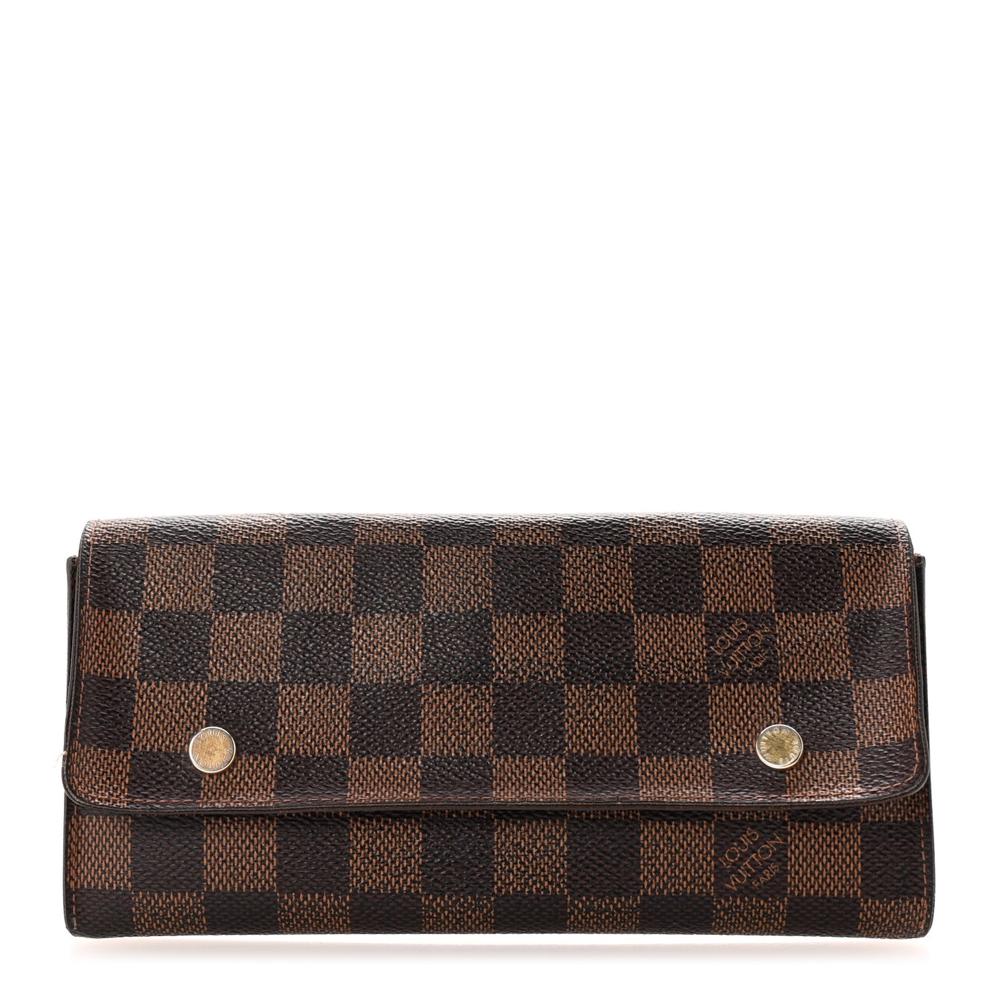 Damier Ebene Portefeuille Long Modulable Wallet