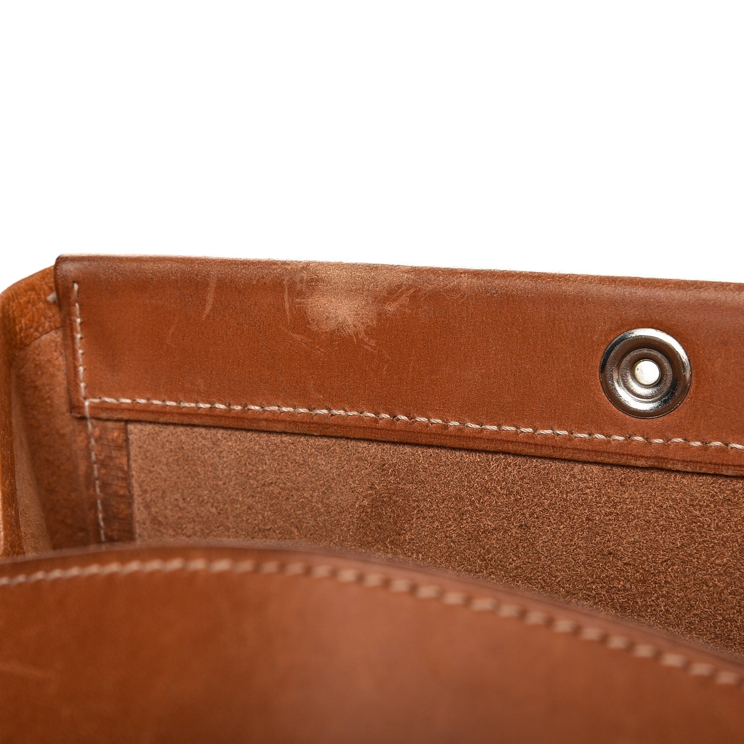 Hermes Barenia Sacoche Pour Selle Backpack Fauve 11 of 21