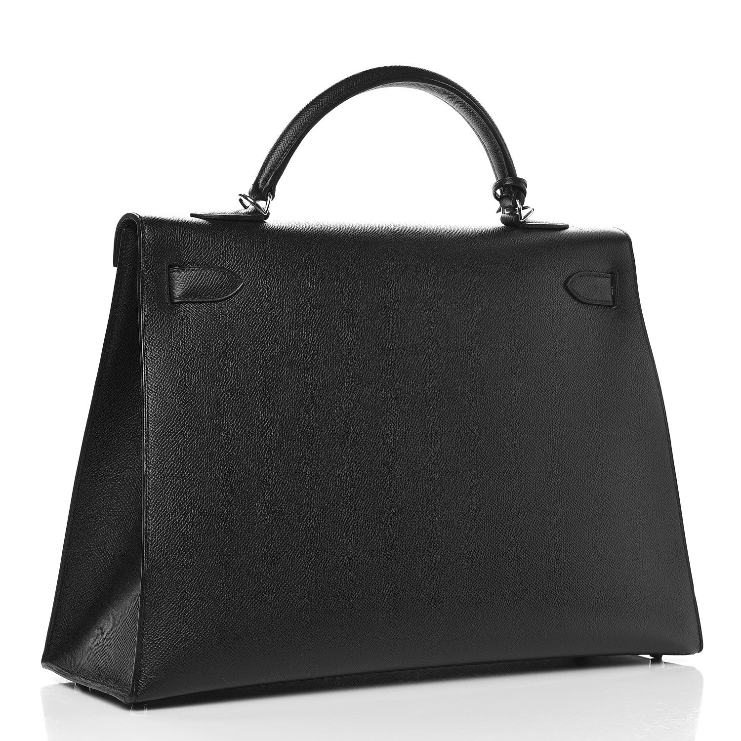 Hermes Epsom Kelly Sellier 40 Black 4 of 39