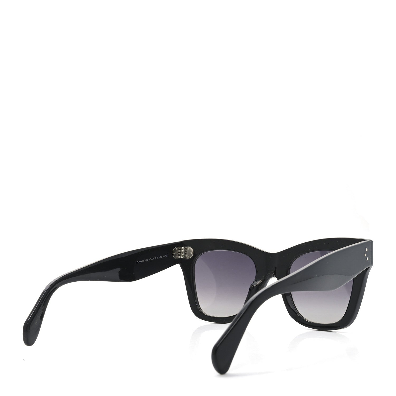 Celine Polarized Sunglasses CL4004IN Black 4 of 7