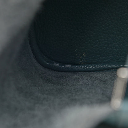 Hermes Taurillon Clemence Picotin Lock 26 GM Bleu Orage 12 of 19