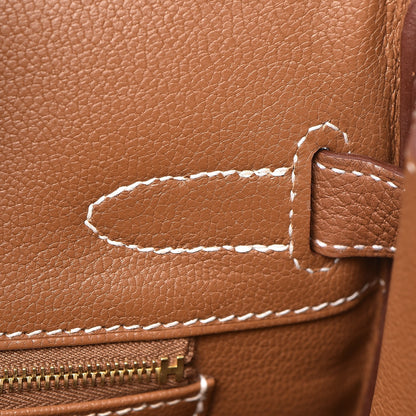 Hermes Togo Birkin 30 Gold 18 of 34