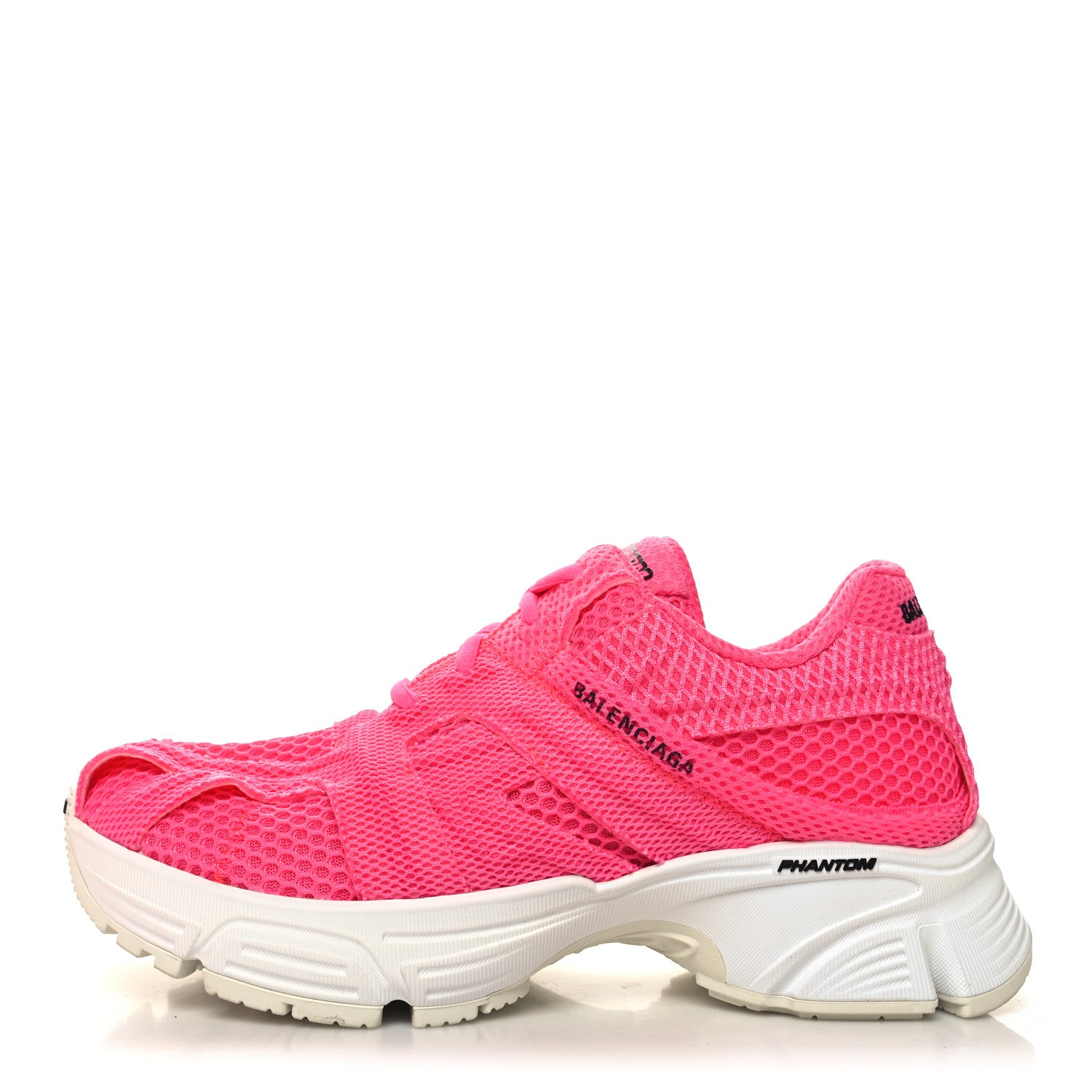Balenciaga Fabric Mesh Womens Phantom Sneakers 37 Pink 1 of 8