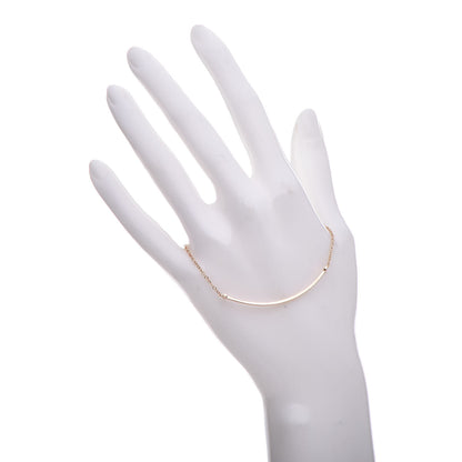Tiffany 18K Rose Gold T Smile Bracelet 2 of 5