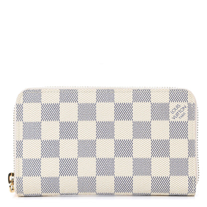 Louis Vuitton Damier Azur Compact Zippy Wallet 1 of 9