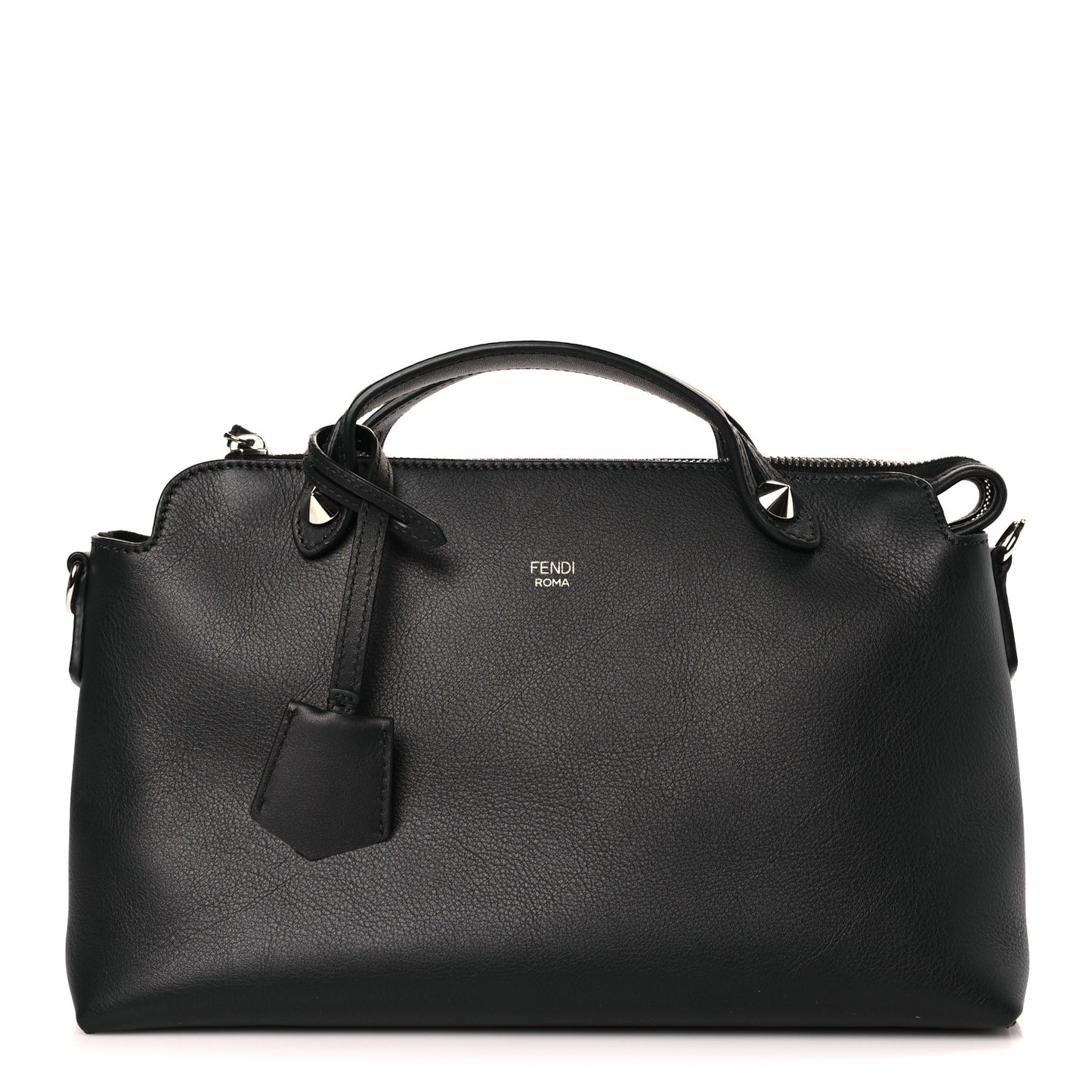 Vitello Dolce Medium By The Way Boston Bag Black