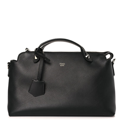 Fendi Vitello Dolce Medium By The Way Boston Bag Black 1 of 9