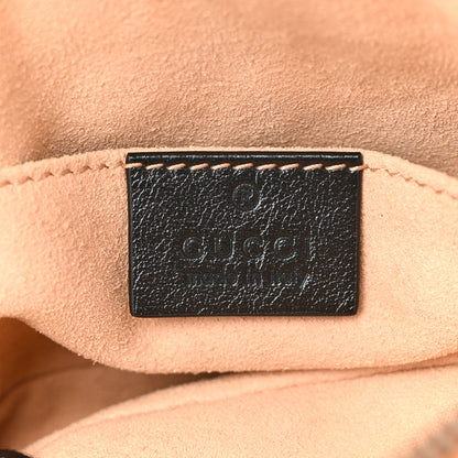 Gucci Vintage Effect Calfskin Matelasse Diagonal Torchon GG Marmont Belt Bag 65 25 Cognac 6 of 10