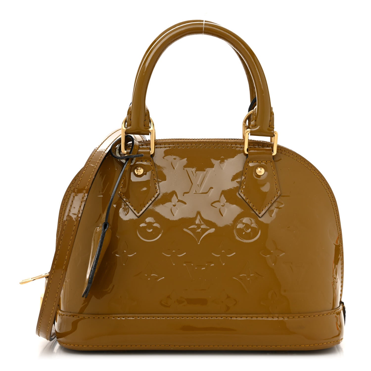 Louis Vuitton Vernis Alma BB Vert Olive 1 of 12