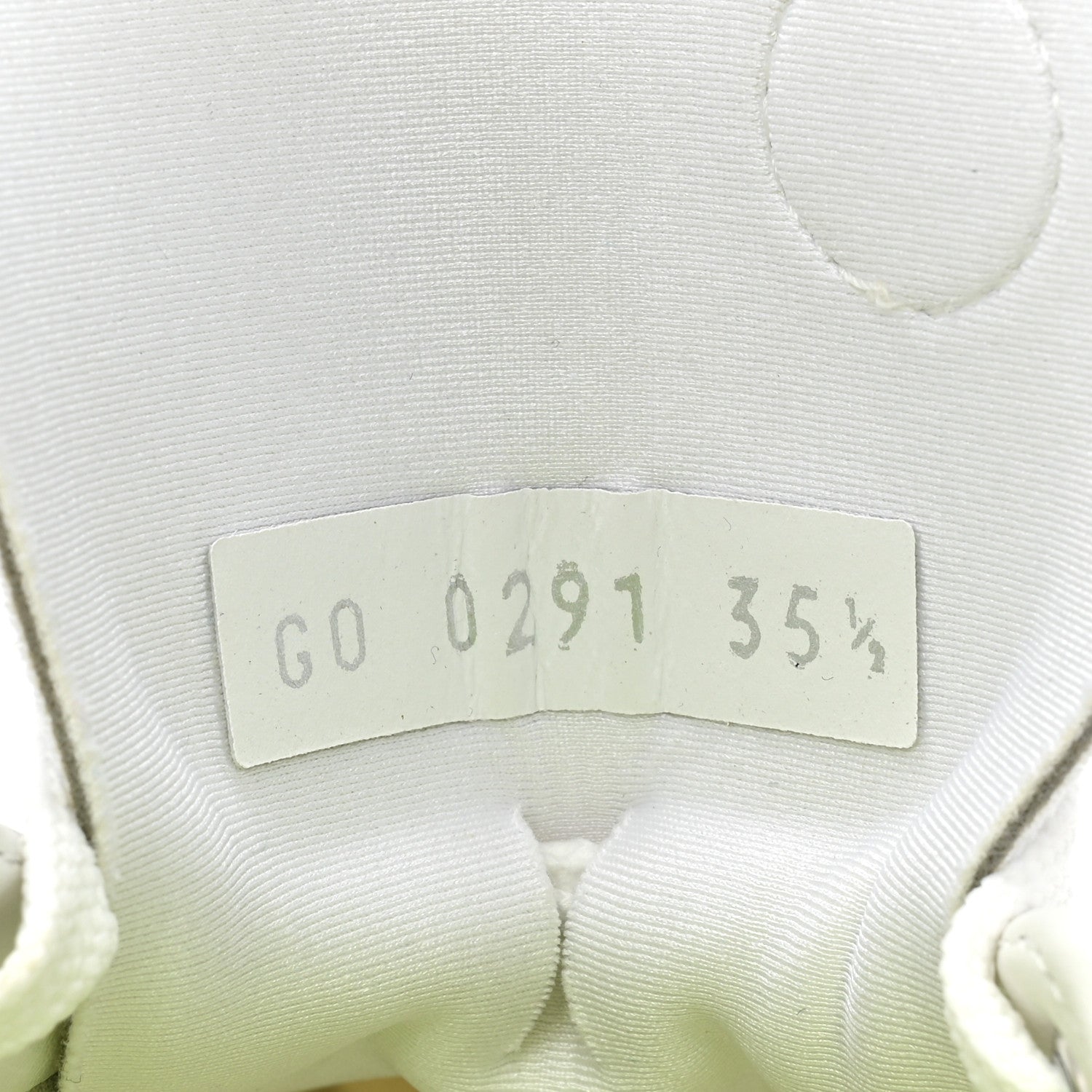 Louis Vuitton Monogram Calfskin Run 55 Sneakers 35.5 White 10 of 10