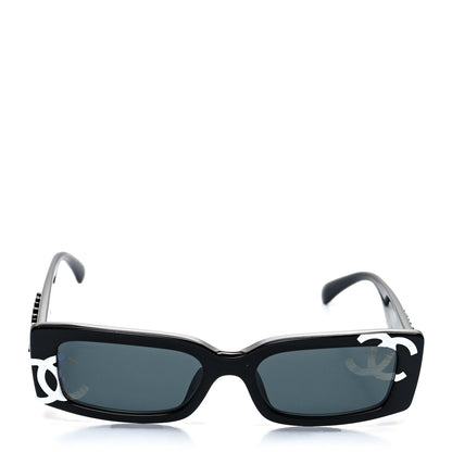 Chanel Acetate CC Sunglasses 71473A Black 2 of 6