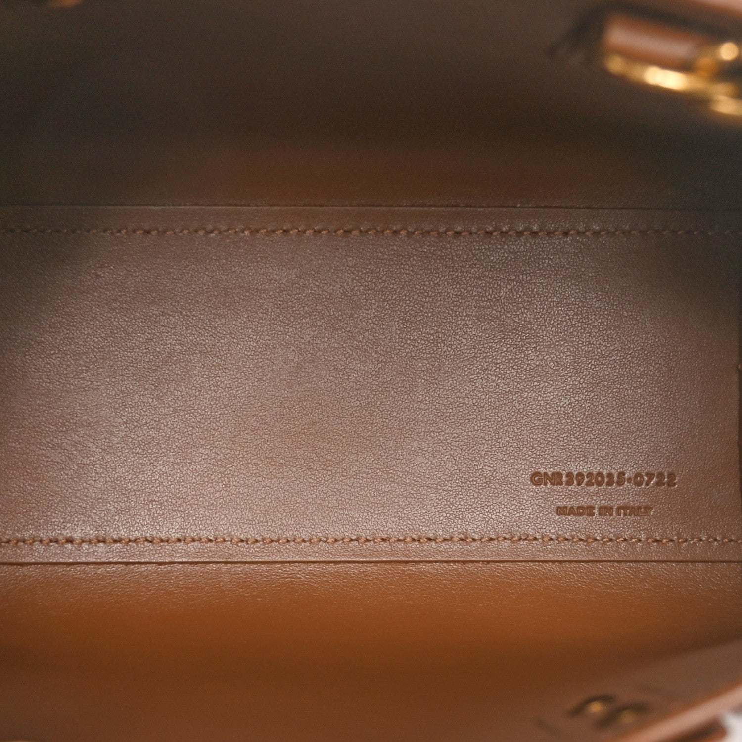 Saint Laurent Grained Calfskin Nano Sac De Jour Cinnamon 8 of 11
