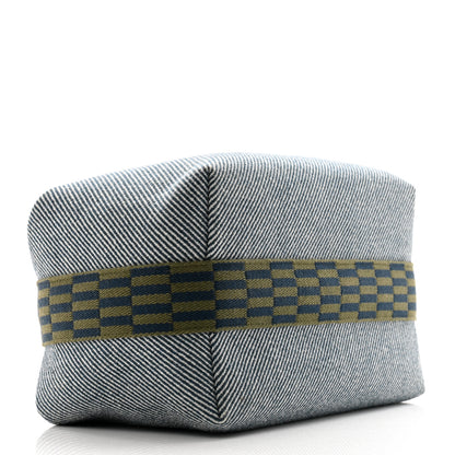 Hermes Wool Large Bride-A-Brac H Natte Pouch Bleu Abysse 4 of 11