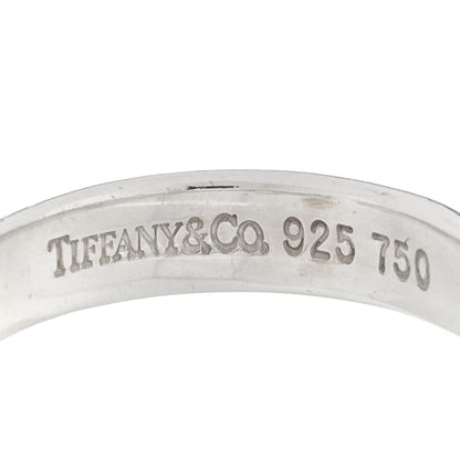 Tiffany Sterling Silver 18K Yellow Gold Hook Ring 51 5.75 4 of 4