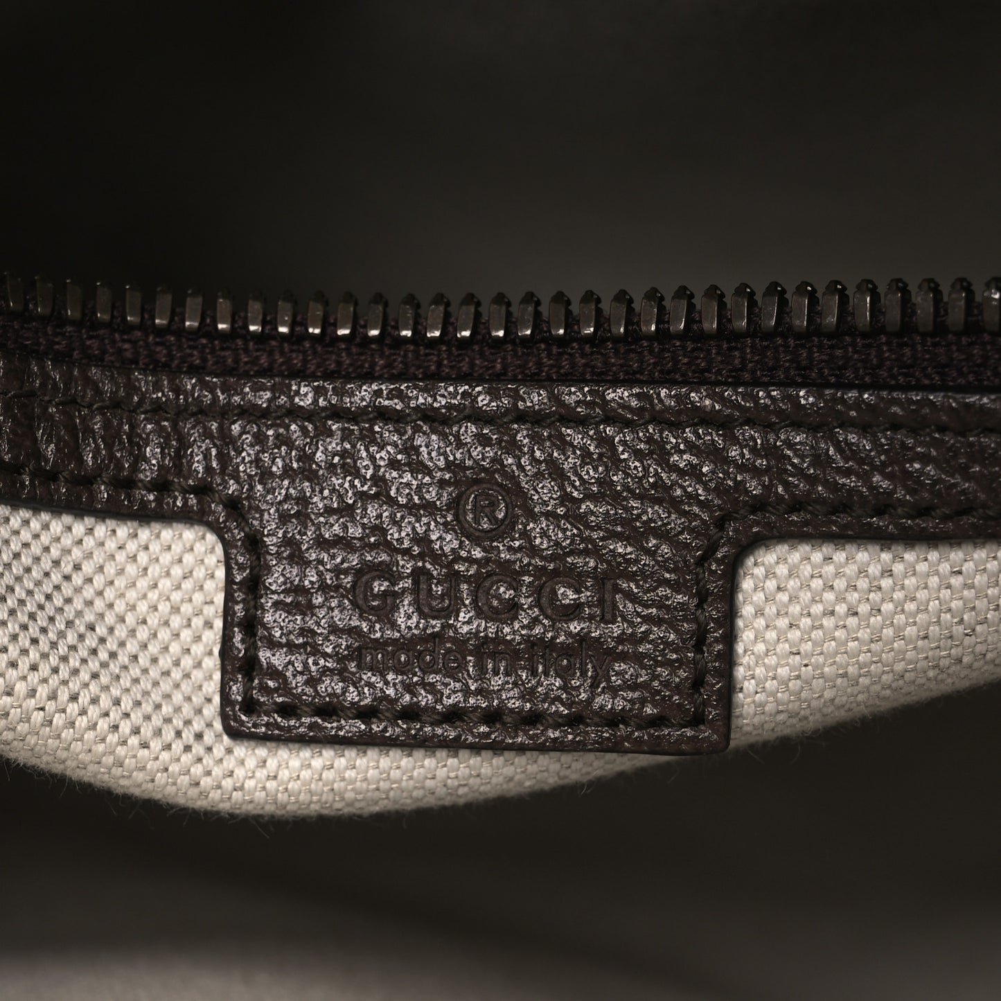 GG Supreme Monogram Web Small Ophidia Messenger Bag Brown
