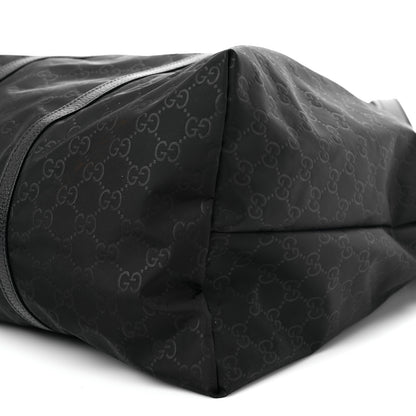 Gucci Nylon Monogram Light Duffle Bag Black 9 of 11