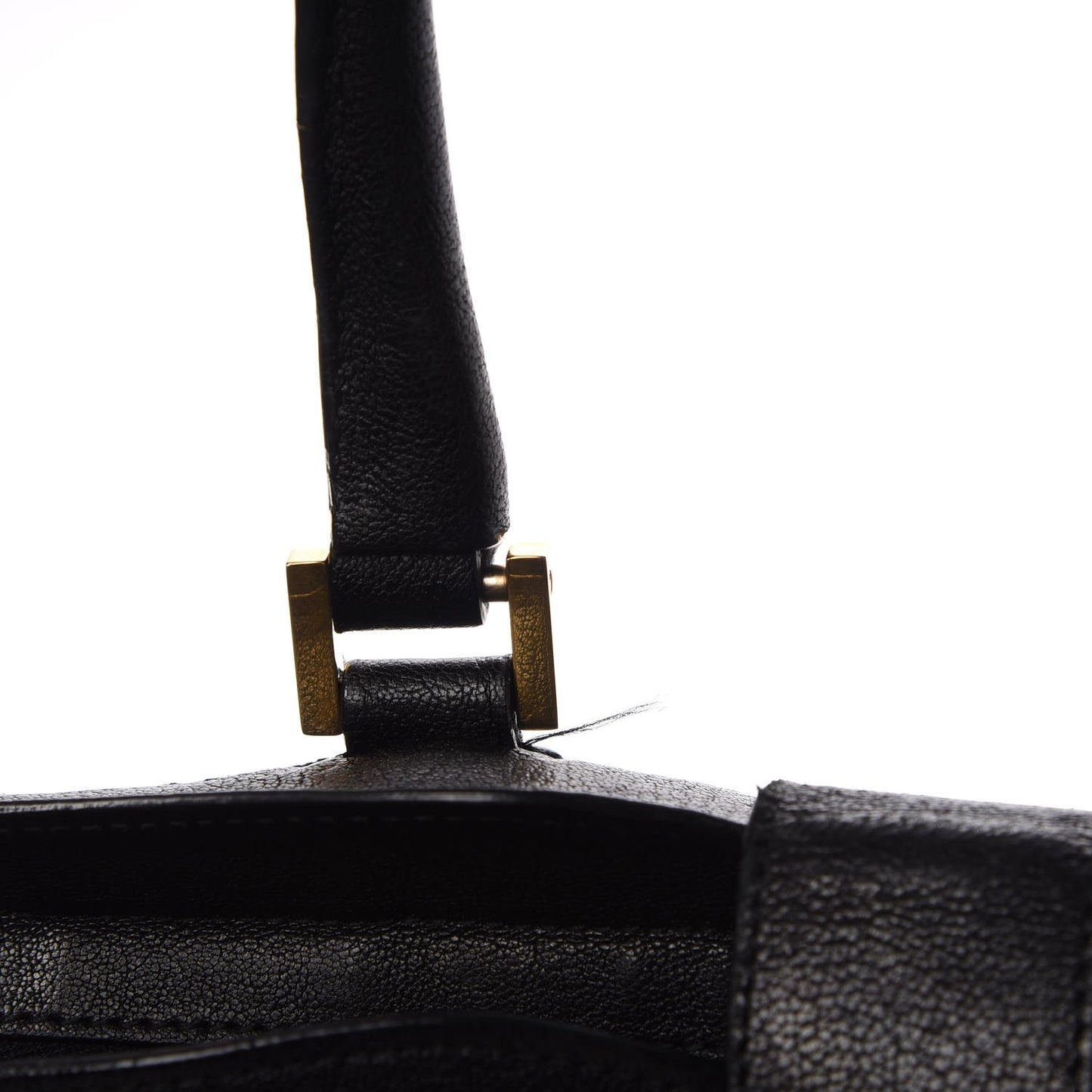 Sheepskin Small Cabas ChYc Black