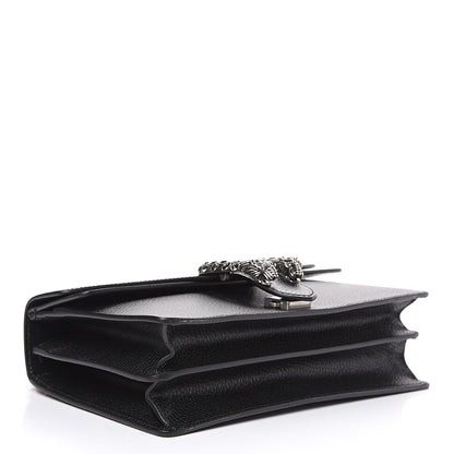 Gucci Pebbled Calfskin Small Dionysus Shoulder Bag Black 3 of 10