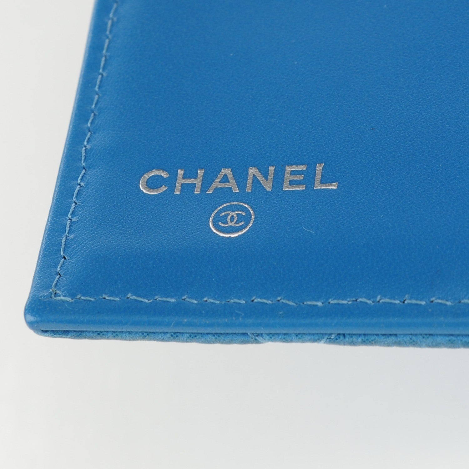 Chanel Iridescent Caviar Quilted Large Flap Wallet Blue 6 of 8