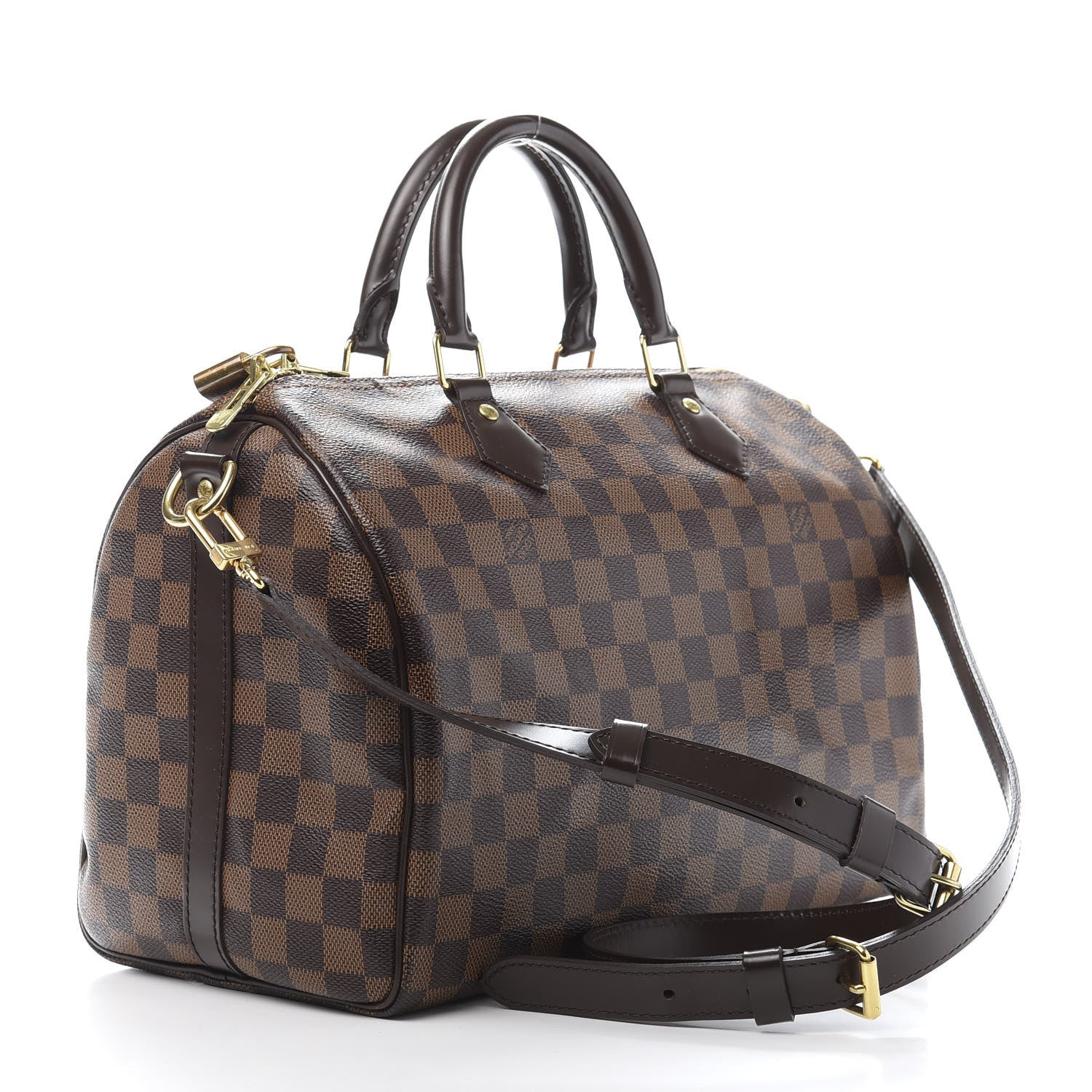 Louis Vuitton Damier Ebene Speedy Bandouliere 30 3 of 11