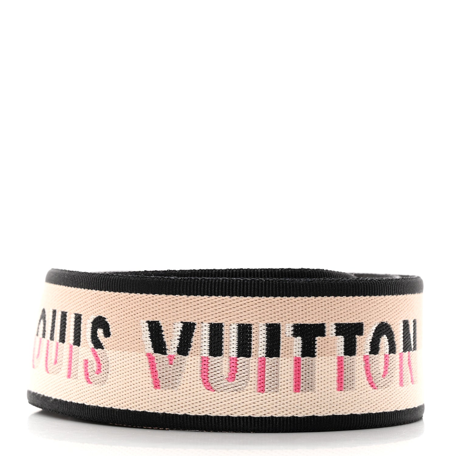 Louis Vuitton Jacquard Speedy Bandouliere 20 Shoulder Strap Black 2 of 3