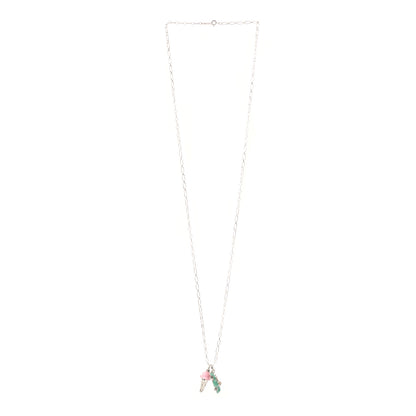 Tiffany Sterling Silver Enamel Ice Cream Cone & Car Charm Necklace 3 of 7