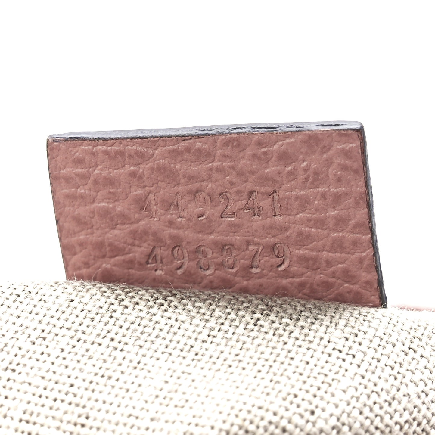 Monogram Small Bree Tote Beige Soft Pink